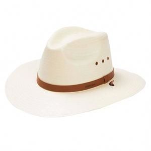 NEW STETSON men's los alamos straw hat in natural
